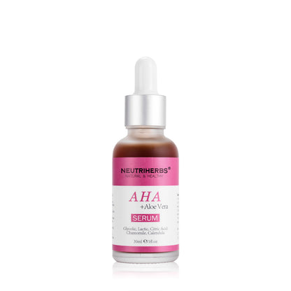 Private Label AHA Serum For Exfoliating & Smoothing Skin