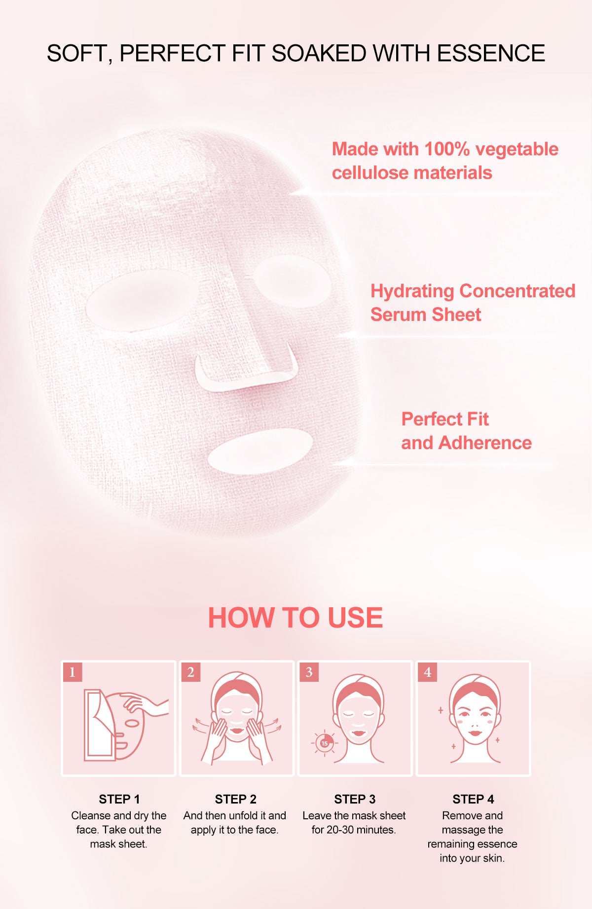 Sheet Mask Manufacturer Centella Asiatica Protection Facial Sheet Mask