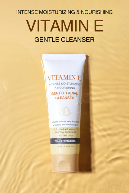 Facial Cleanser Supplier Vitamin E Intensive Moisture  Gentle Cleanser