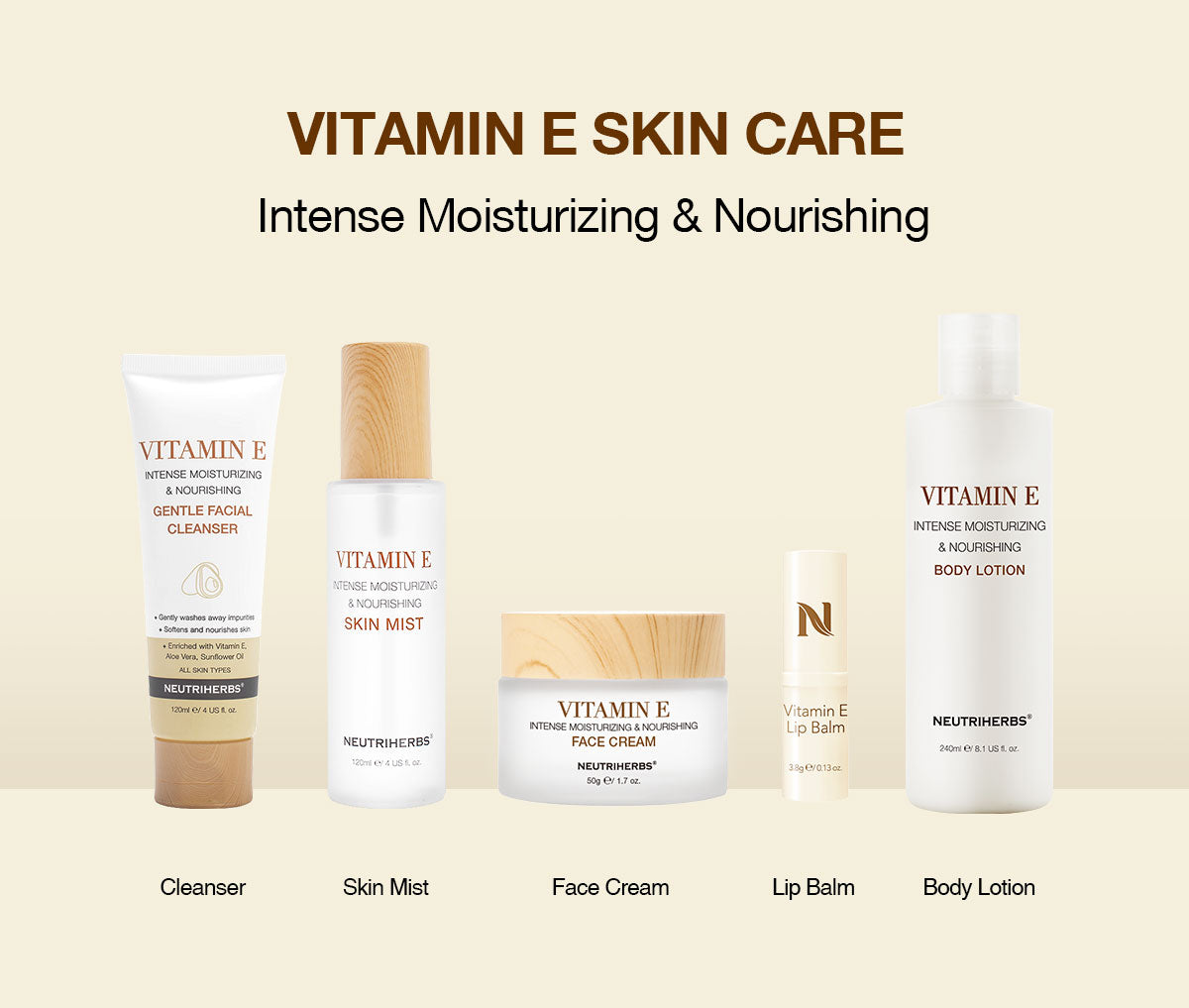 Oem  Vitamin E Intense Moisturizing & Nourishing Face Cream