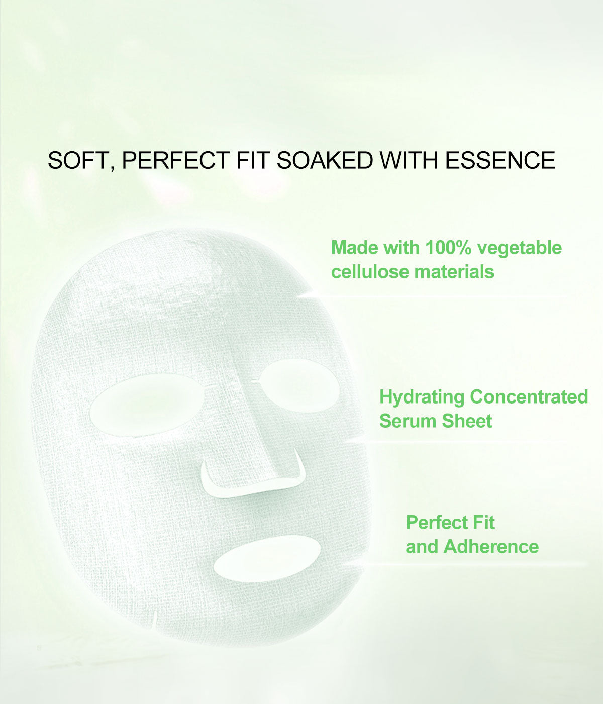 Private Label Face Mask Moisturizing Hyaluronic Acid Facial Sheet Mask