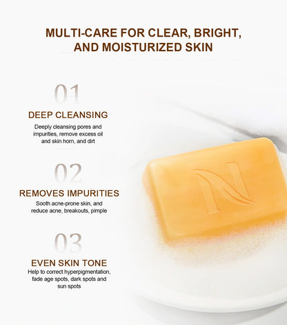 Private label & Wholesale Best Turmeric&Vitamin C Brightening Soap For Dark Spots