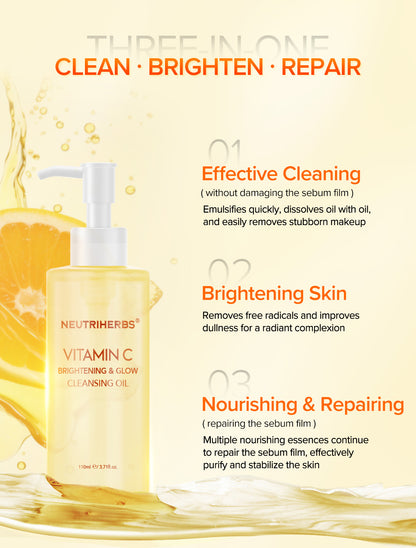 Private Label & Wholesale Vitamin C Cleansing Oil