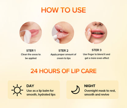 Private Label & Wholesale Vitamin C Lip Smooth Treatment Cream