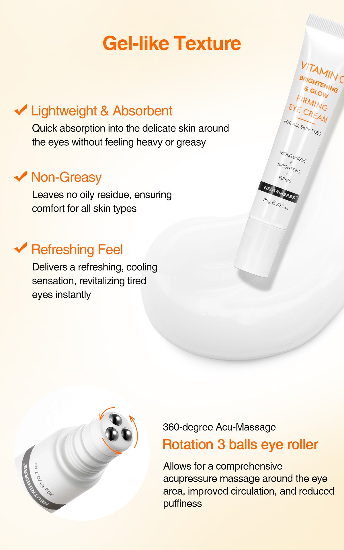 Vitamin C Brightening & Glow Firming Eye Cream