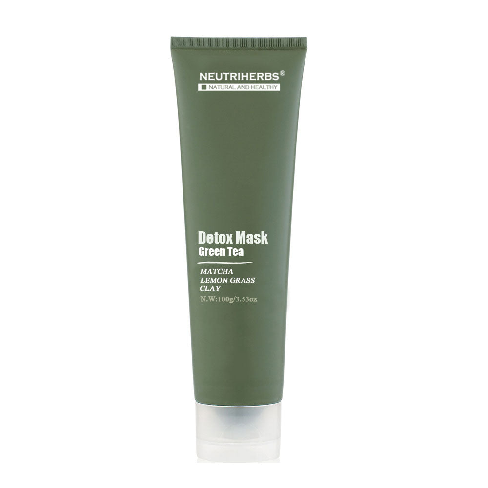  Private Label  Cleansing&Detox Green Tea Facial Mud Mask